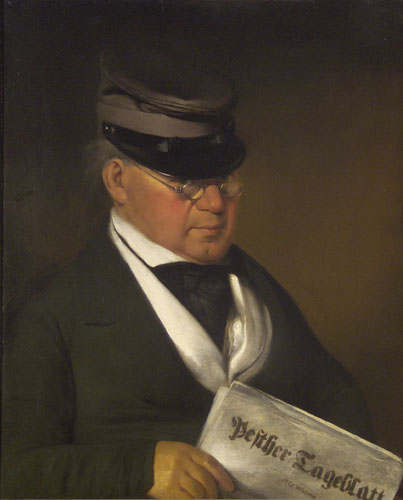 Burgher of Pest, 1840, Henrik Weber