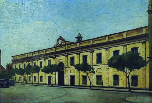 Antigo convento de São Francisco, e mais tarde, Academia de Direito de São Paulo 1920, , Adrien Henri Vital van Emelen