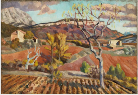 Red Earth, 1919, Roger Fry