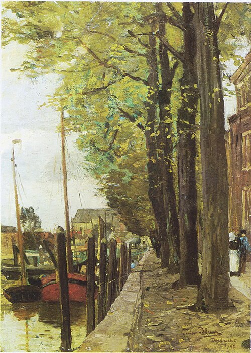 Dordrecht, 1890, Tina Blau