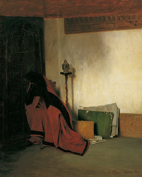 Atelierecke, 1872, Tina Blau