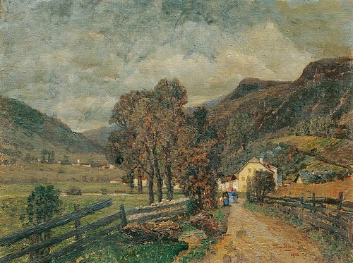 Oetz 1901, 1914, Tina Blau