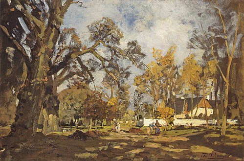 In the Krieau, 1914, Tina Blau