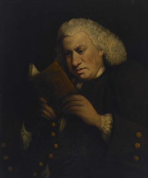 Portrait of Dr. Samuel Johnson, 1783, Frances Reynolds