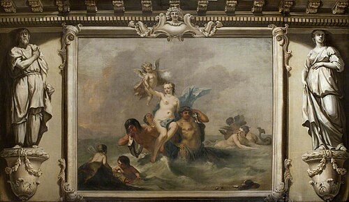 The Birth of Venus, 1732, Francesco Sleter