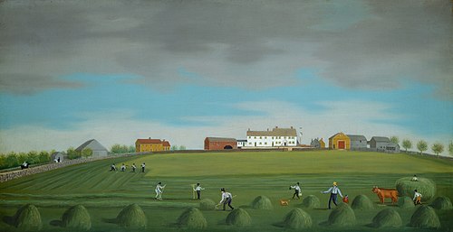 Ralph Wheelock's Farm, 1822, Francis Alexander