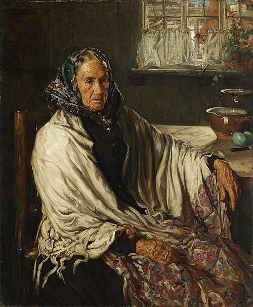 Portrait of a Devonian (Mrs Cleeve), 1907, Francis Henry Newbery