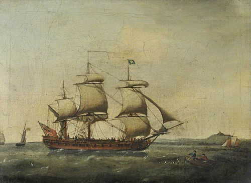 The East Indiaman 'Duke of Portland', 1780, Francis Holman