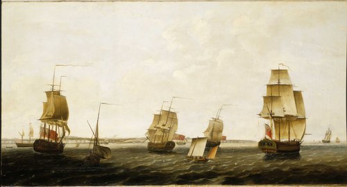 Ships off Dover, , Francis Holman