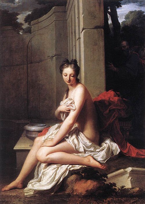 Suzanne au bain, 1704, Jean-Baptiste Santerre