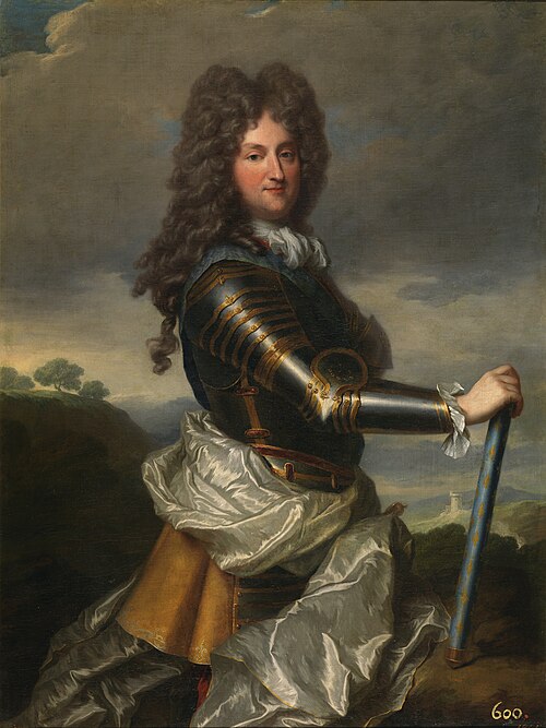 Felipe de Orléans regente de Francia, 1715, Jean-Baptiste Santerre