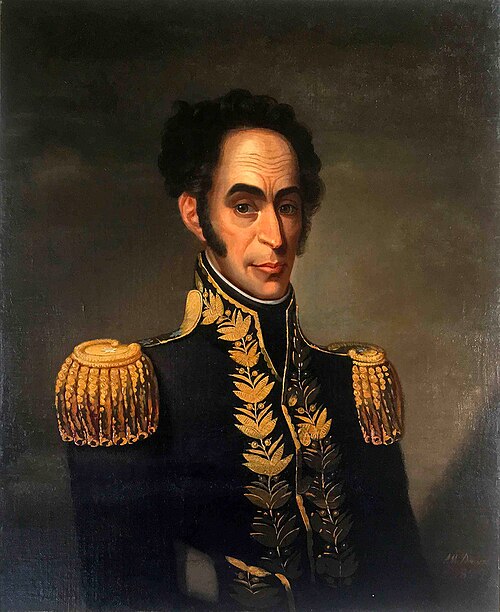 Simón Bolivar, 1827, Franz Martin Drexel