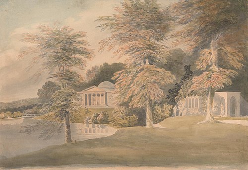 Stourhead, Wiltshire, , Francis Nicholson