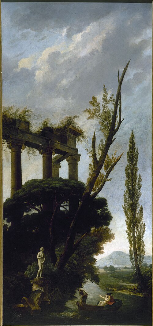 Vénus Médicis, 1790, Hubert Robert