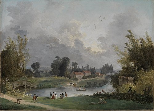 Parklandschaft, 1785, Hubert Robert