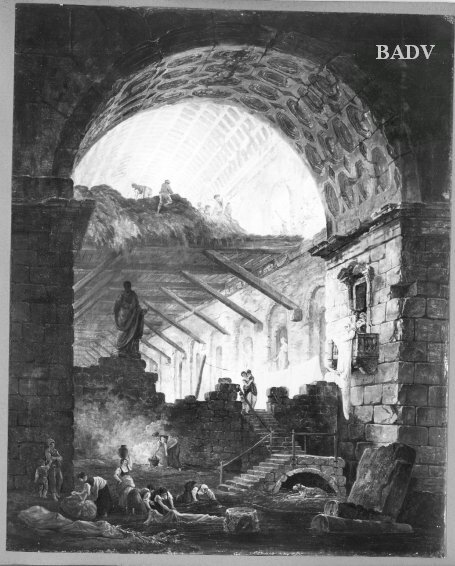 Ruines d'un palais, 1798, Hubert Robert
