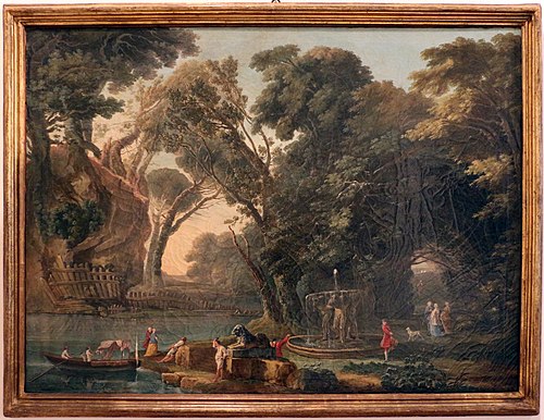 Cappricio, 1775, Hubert Robert