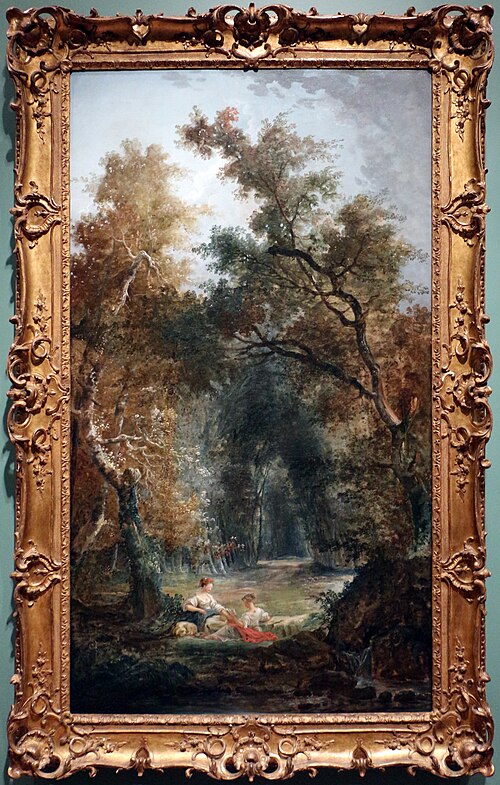 la radura, 1775, Hubert Robert