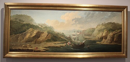Le Départ de La Fayette pour les Etats-Unis en 1777, , Hubert Robert