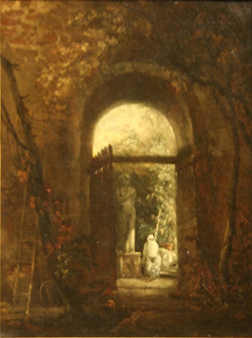 Jardin italien, 1764, Hubert Robert