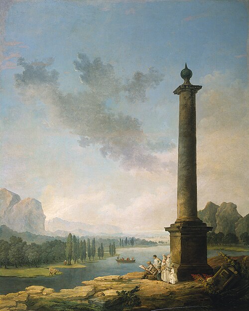 La Colonne, 1789, Hubert Robert