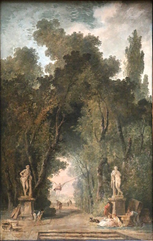 Avenue in a Park, 1799, Hubert Robert