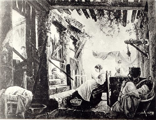 Peasant Dwelling, 1760, Hubert Robert