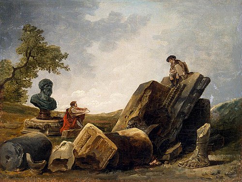 Peintres, 1790, Hubert Robert