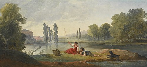 A Fishing Party, 1805, Hubert Robert