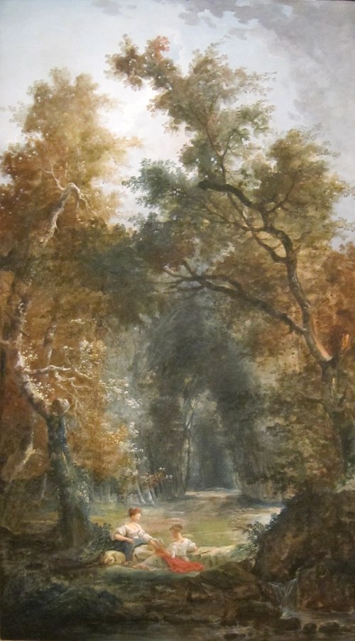 La Clairière, 1775, Hubert Robert