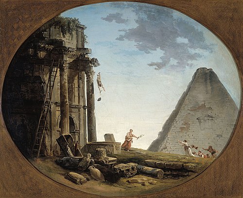 L'Accident, 1790, Hubert Robert