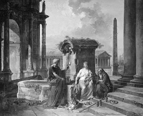 Architecture with Figures, 1800, Hubert Robert