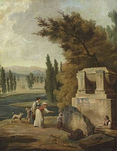 The Park of Ermenonville, 1780, Hubert Robert
