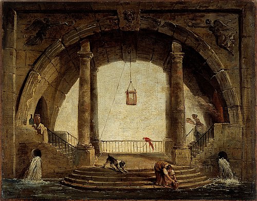 La Fontaine, 1701, Hubert Robert