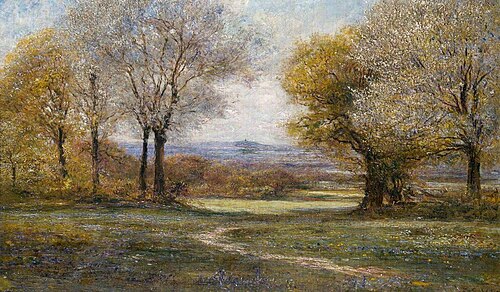 Springtime: Mill Hill Looking towards Harrow, , Francis S. Walker
