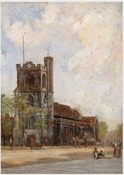 Saint Mary, Stratford-le-Bow, East London, 1895, Francis S. Walker