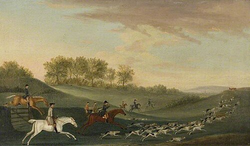 Hunting Scene (panel 2 of 4), , Francis Sartorius