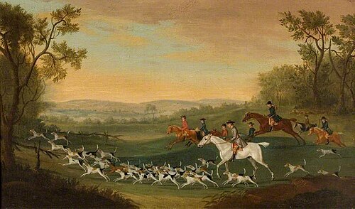 Hunting Scene (panel 3 of 4), , Francis Sartorius