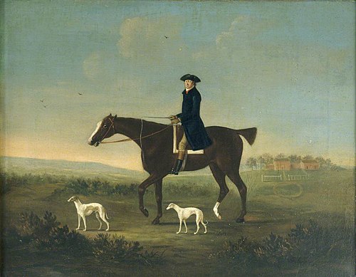 A Man on Horseback, 1779, Francis Sartorius