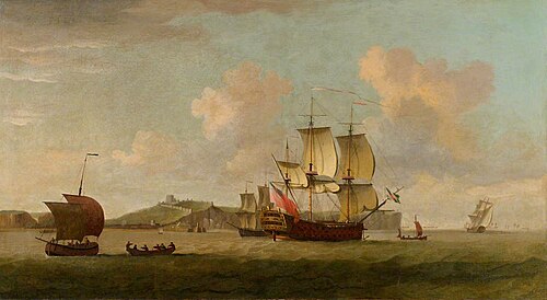 Shipping off Dover, , Francis Swaine