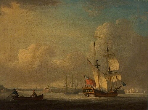 Shipping off a Shore, , Francis Swaine
