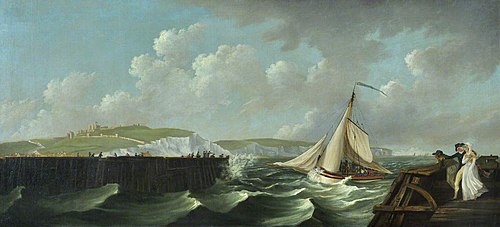 A packet arriving at Dover, , Francis Swaine