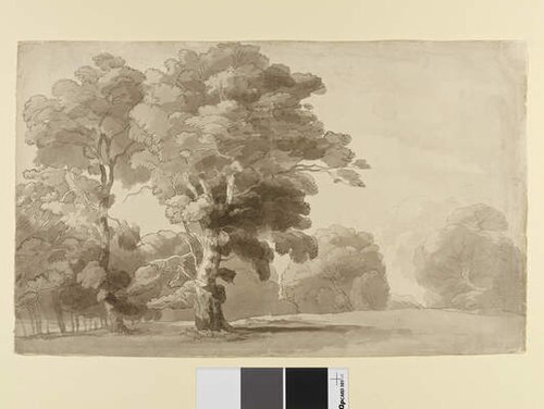 In Okely Park, 1777, Francis Towne
