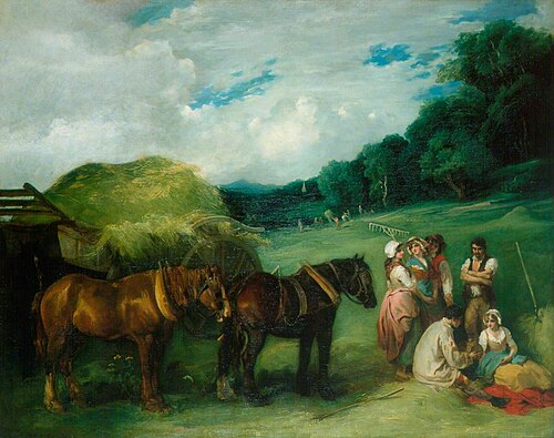 The Hay Cart, 1779, Francis Wheatley