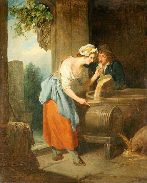 The Careless Servant, 1793, Francis Wheatley