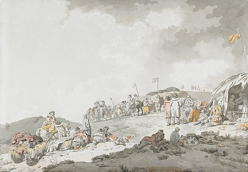 A Fair on the Outskirts of Dublin, 1782, Francis Wheatley