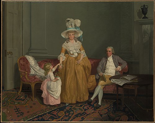 The Saithwaite Family, 1785, Francis Wheatley