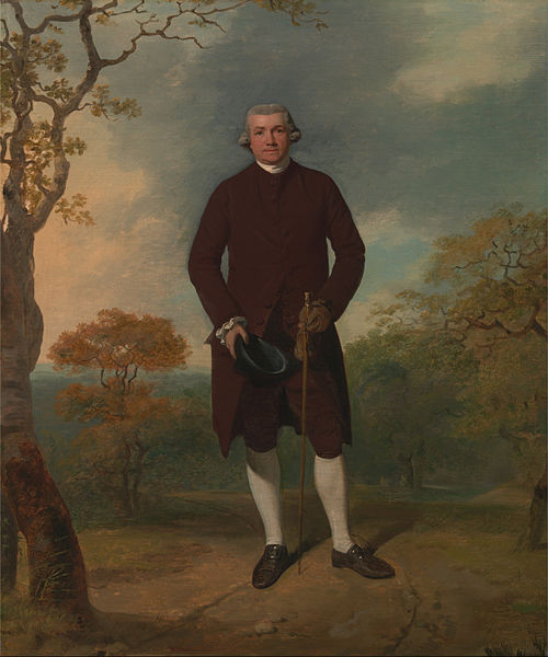Portrait of a Man, called George Basil Woodd, 1780, Francis Wheatley