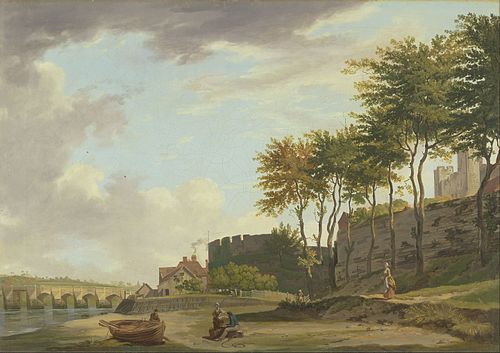The Medway at Rochester, 1776, Francis Wheatley