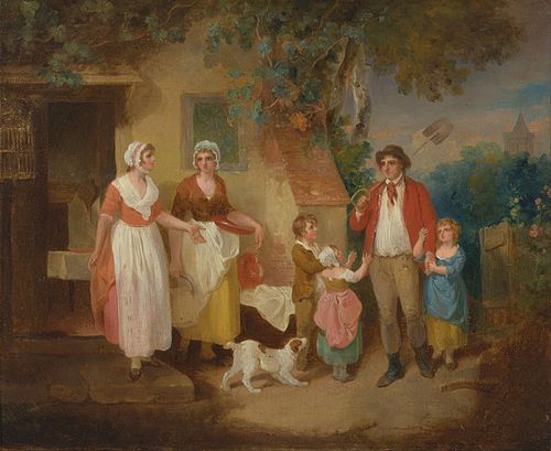 Evening, 1799, Francis Wheatley